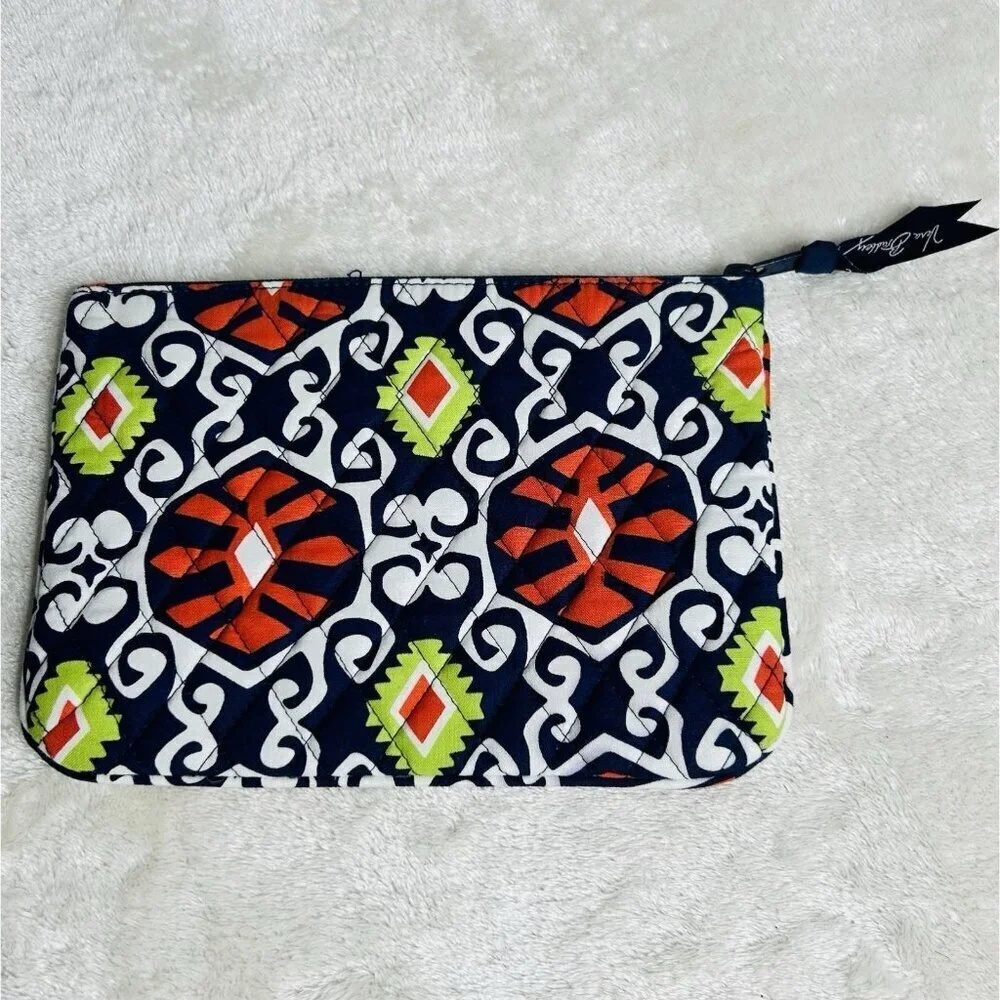 Vera Bradley Cosmetic Bag Sun Valley NWOT 9